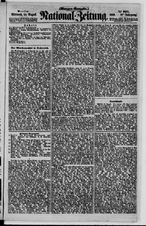 Nationalzeitung on Aug 24, 1859