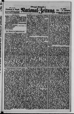 Nationalzeitung vom 27.08.1859