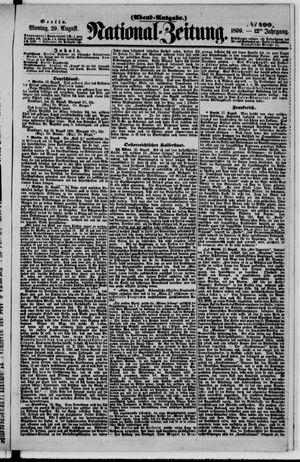 National-Zeitung vom 29.08.1859