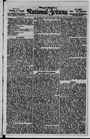 Nationalzeitung vom 30.08.1859