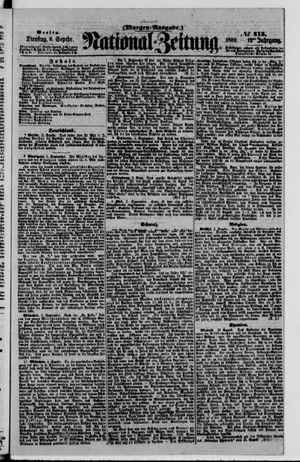 National-Zeitung vom 06.09.1859