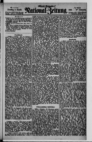 National-Zeitung vom 06.09.1859