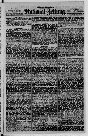 Nationalzeitung vom 09.09.1859