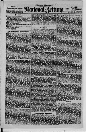 National-Zeitung vom 10.09.1859