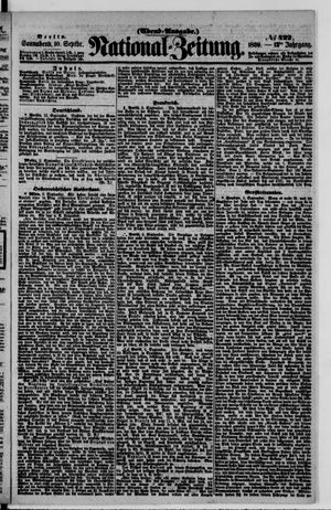 National-Zeitung vom 10.09.1859