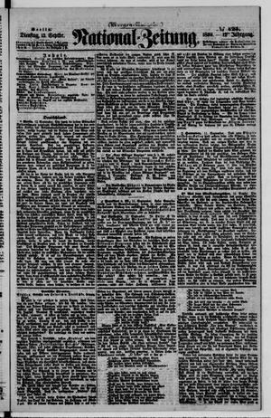 Nationalzeitung on Sep 13, 1859