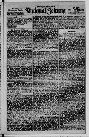 Nationalzeitung vom 14.09.1859