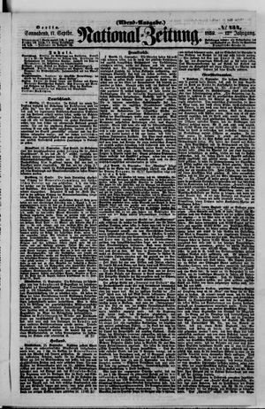 Nationalzeitung vom 17.09.1859