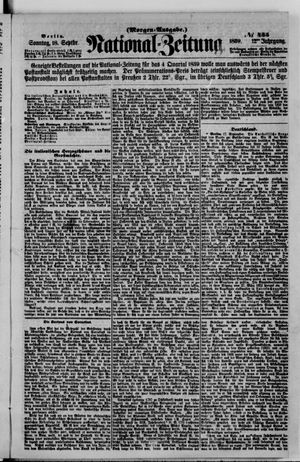 Nationalzeitung vom 18.09.1859