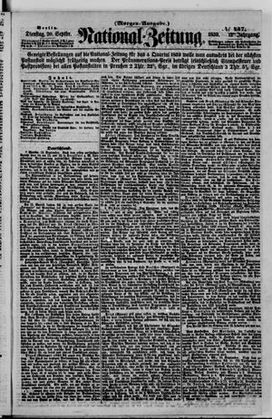 Nationalzeitung on Sep 20, 1859