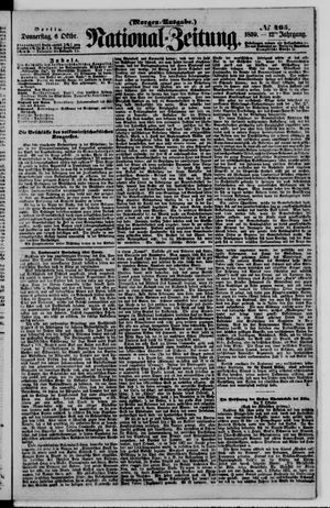 National-Zeitung vom 06.10.1859