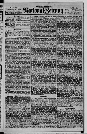 National-Zeitung vom 06.10.1859