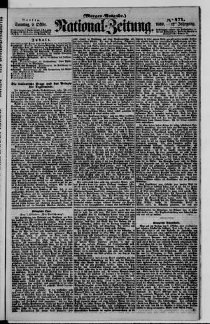 National-Zeitung vom 09.10.1859