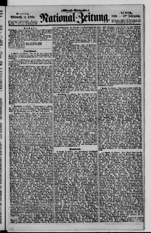Nationalzeitung vom 12.10.1859
