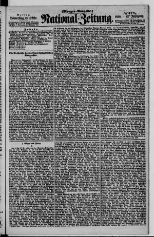 Nationalzeitung on Oct 13, 1859