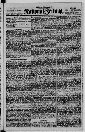 Nationalzeitung on Oct 15, 1859
