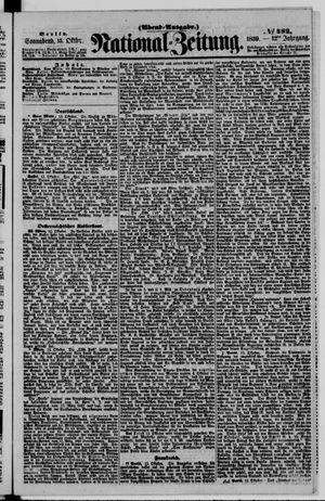 National-Zeitung vom 15.10.1859