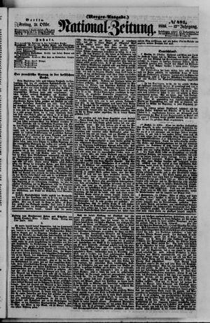 Nationalzeitung vom 21.10.1859