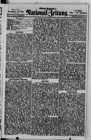 National-Zeitung vom 22.10.1859