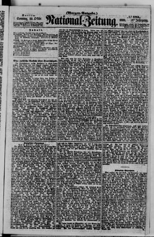 Nationalzeitung on Oct 23, 1859