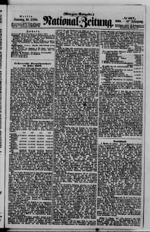 Nationalzeitung vom 30.10.1859