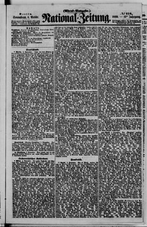 National-Zeitung vom 05.11.1859