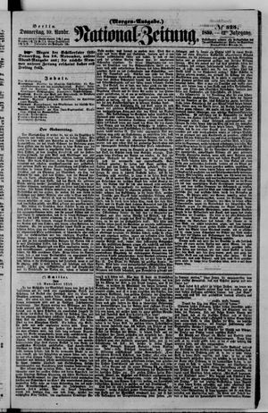 Nationalzeitung vom 10.11.1859