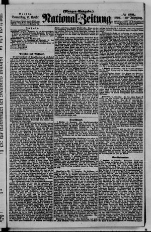 National-Zeitung vom 17.11.1859