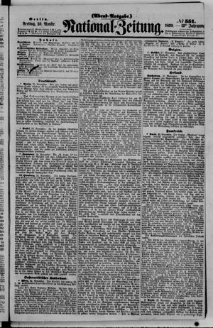 National-Zeitung vom 25.11.1859