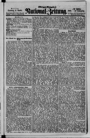 National-Zeitung vom 27.11.1859