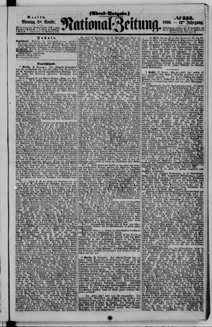Nationalzeitung on Nov 28, 1859
