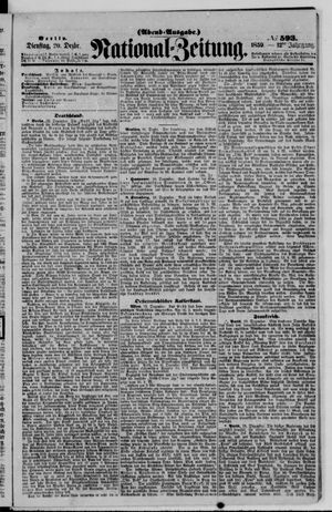 National-Zeitung vom 20.12.1859