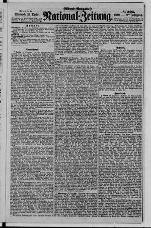 Nationalzeitung on Dec 21, 1859