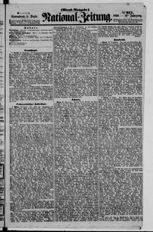 Nationalzeitung on Dec 31, 1859