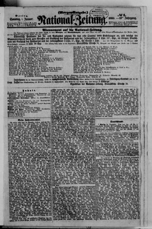 Nationalzeitung vom 01.01.1860