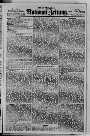 Nationalzeitung vom 05.01.1860