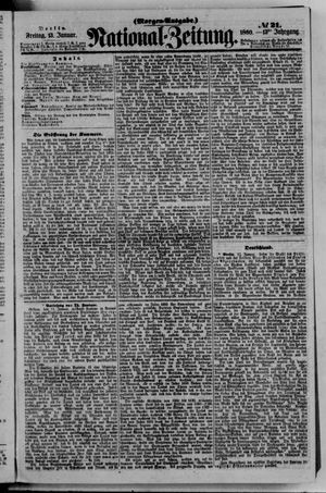 Nationalzeitung vom 13.01.1860