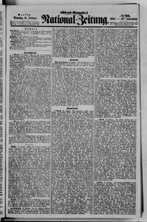 Nationalzeitung vom 16.01.1860