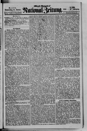 National-Zeitung vom 19.01.1860