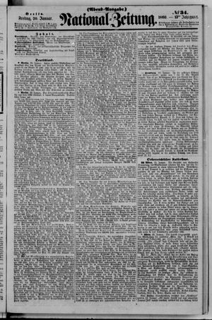 Nationalzeitung vom 20.01.1860