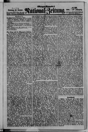 National-Zeitung vom 22.01.1860