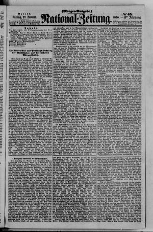 National-Zeitung vom 27.01.1860