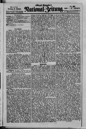 National-Zeitung vom 27.01.1860