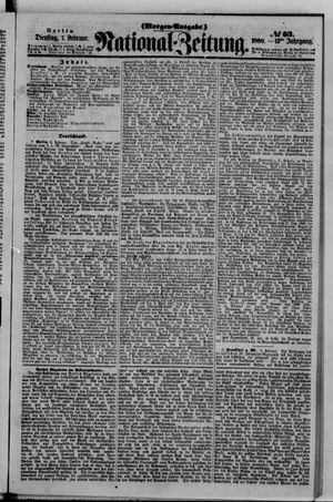 National-Zeitung vom 07.02.1860