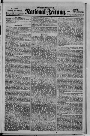 National-Zeitung vom 13.02.1860