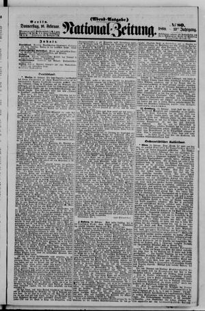 National-Zeitung vom 16.02.1860
