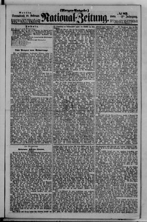 National-Zeitung vom 18.02.1860