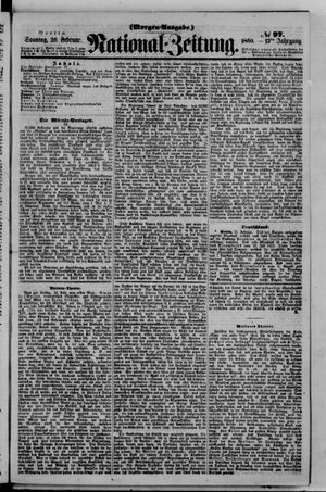 National-Zeitung vom 26.02.1860
