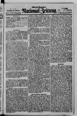 National-Zeitung vom 28.02.1860