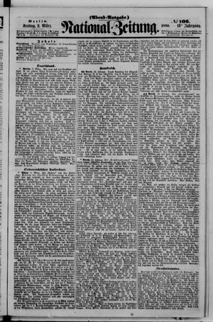 Nationalzeitung vom 02.03.1860